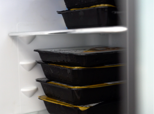 Step 2 — We cook and deliver it frozen to your home on the day you choose.