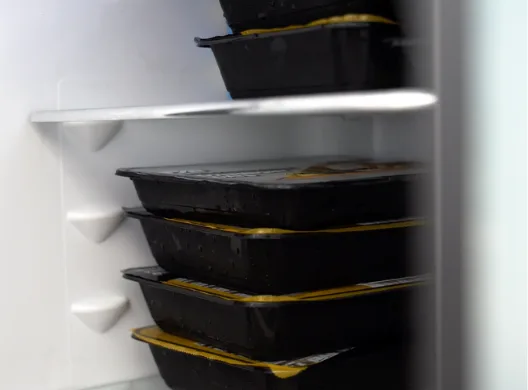 Step 2 — We cook and deliver it frozen to your home on the day you choose.